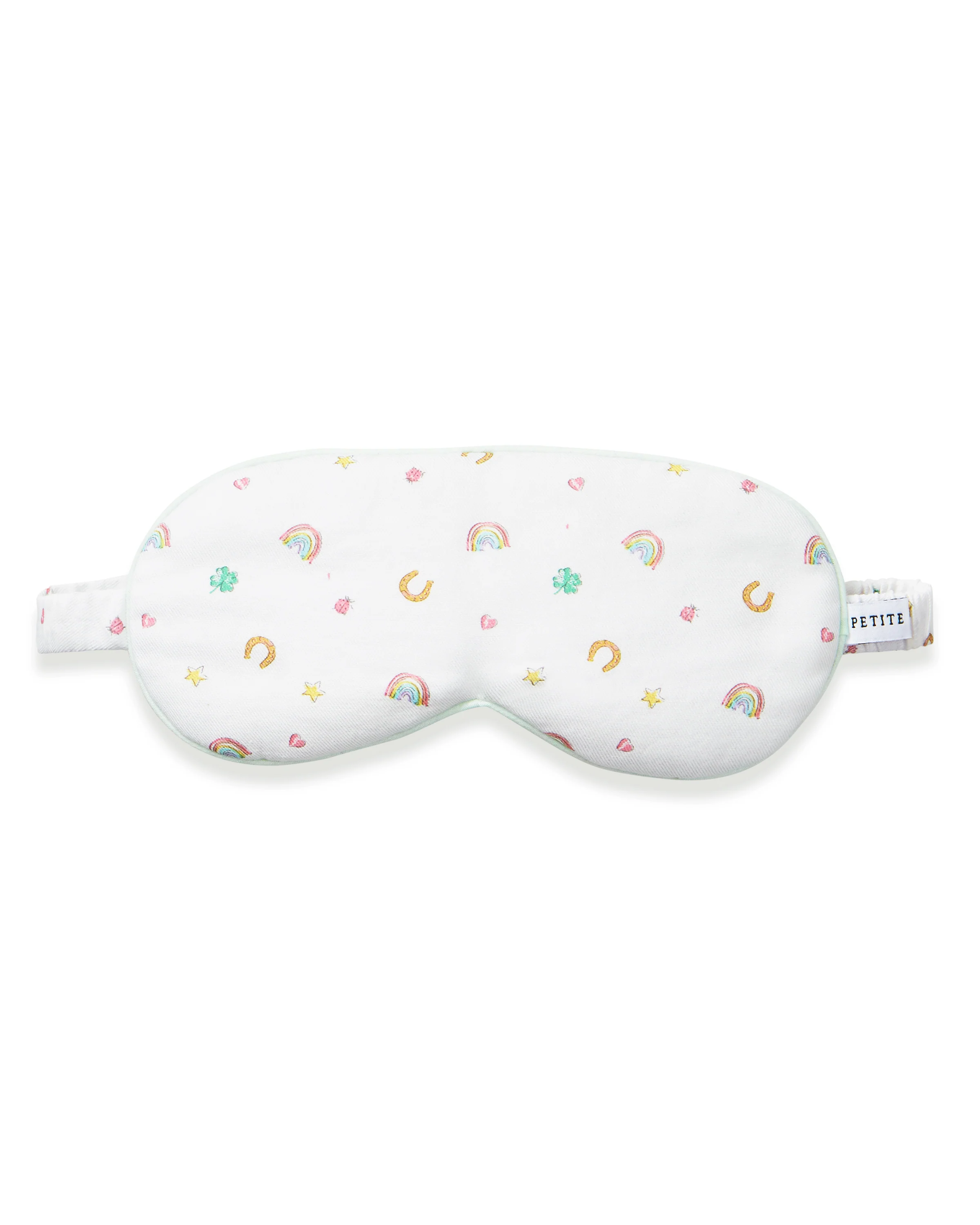 Adult's Twill Sleep Mask in Good Luck Charms - Image 2