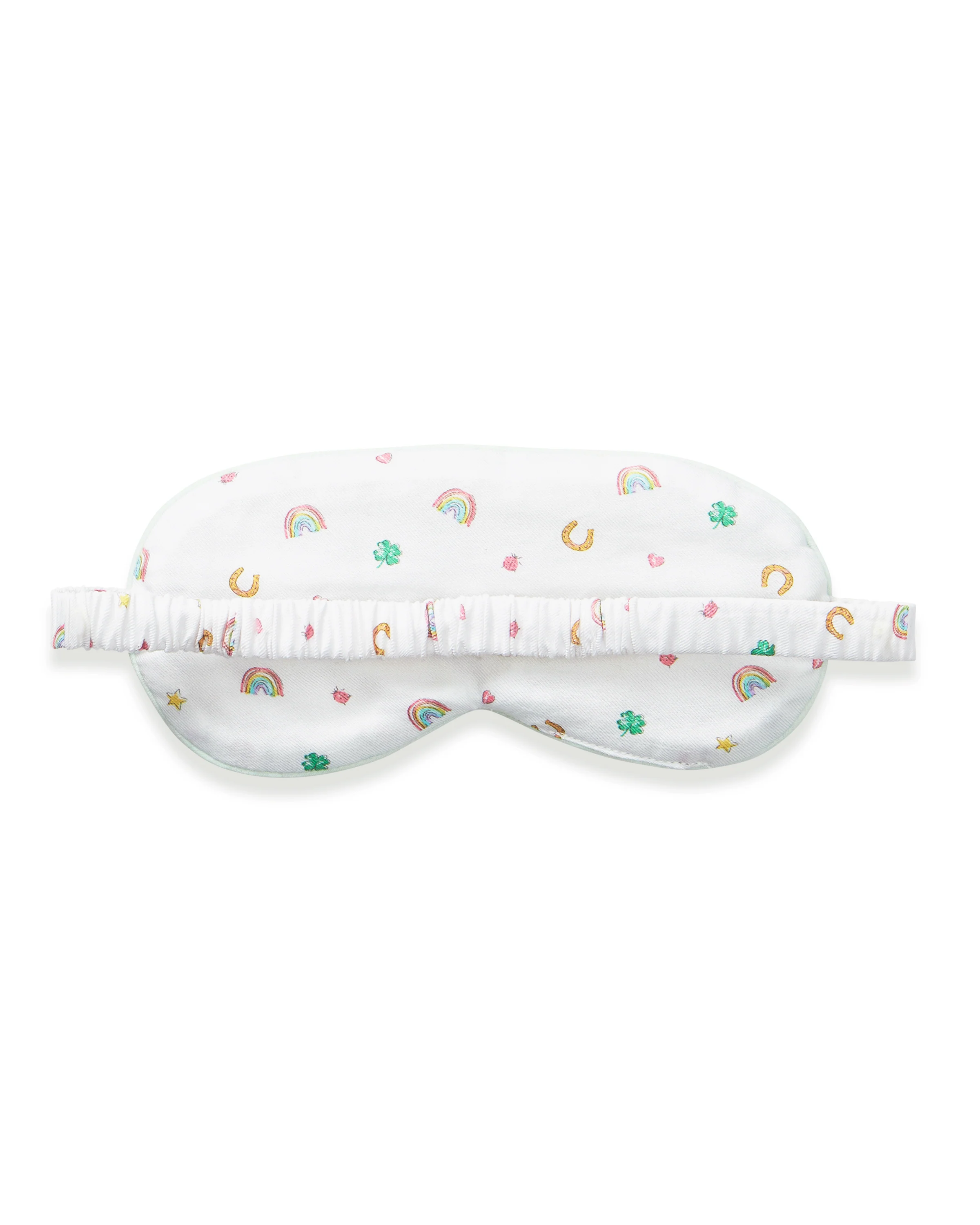 Adult's Twill Sleep Mask in Good Luck Charms - Image 3