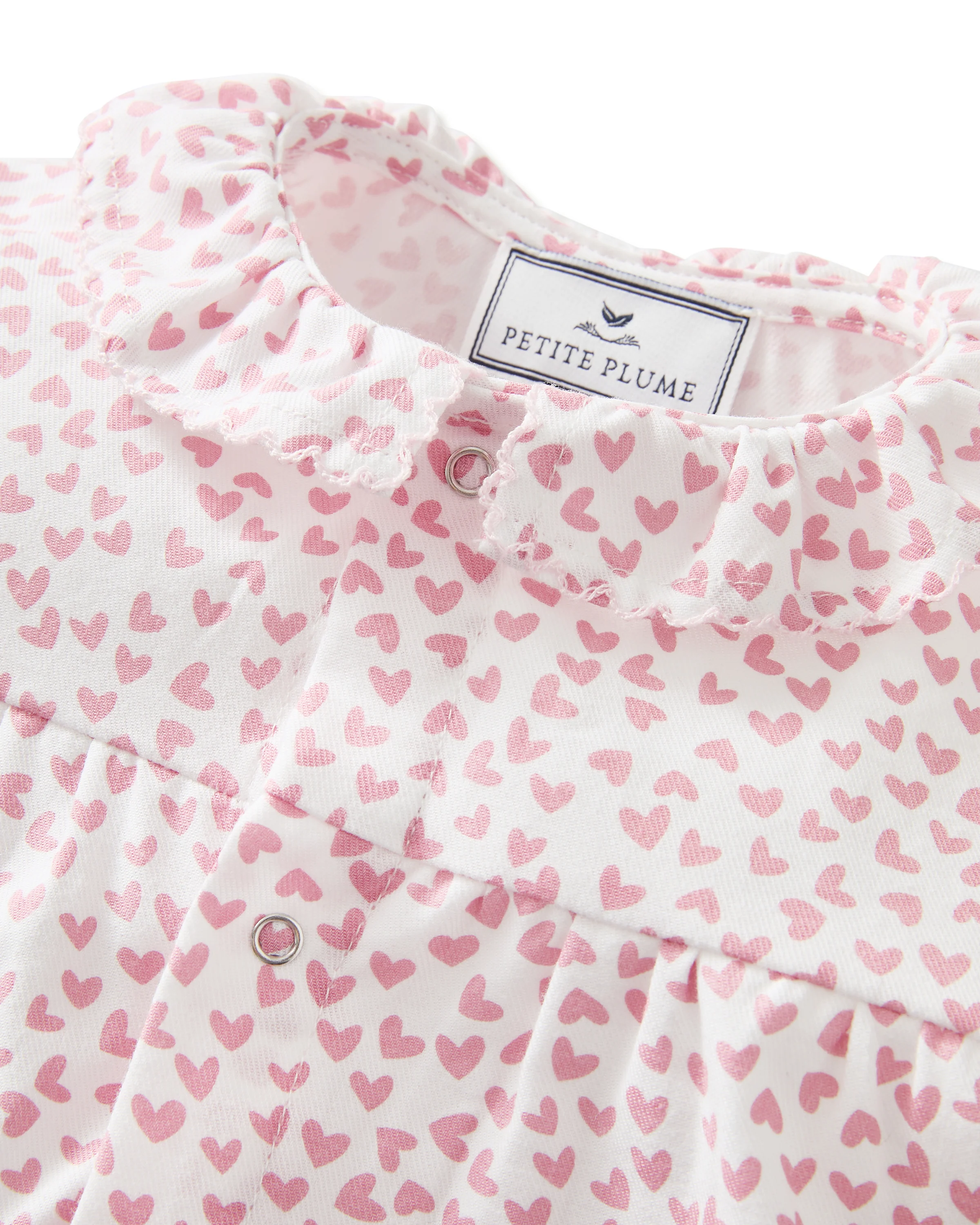 Baby's Twill Madeline Romper in Sweethearts - Image 6