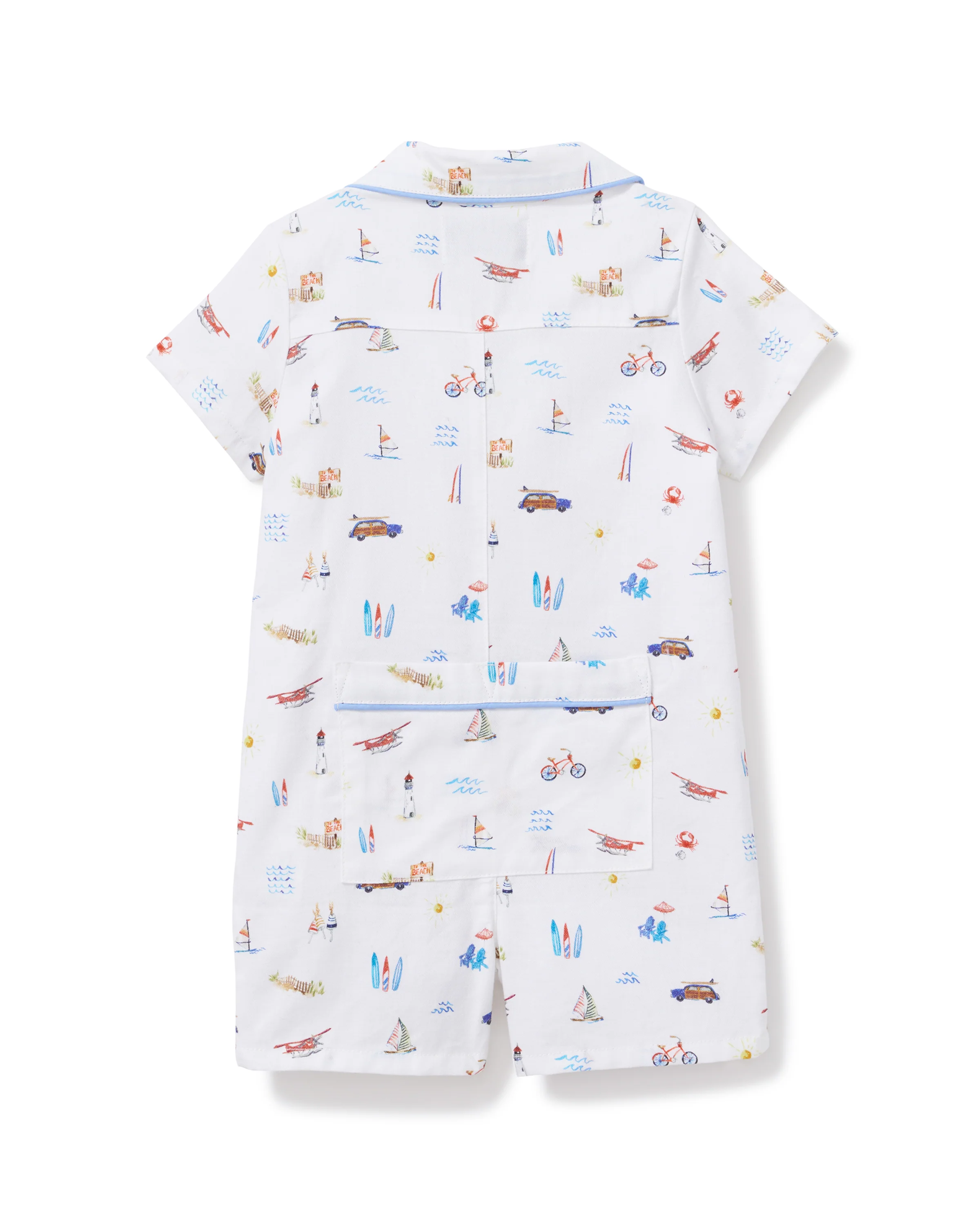 Baby's Twill Summer Romper in Summer Nostalgia - Image 6