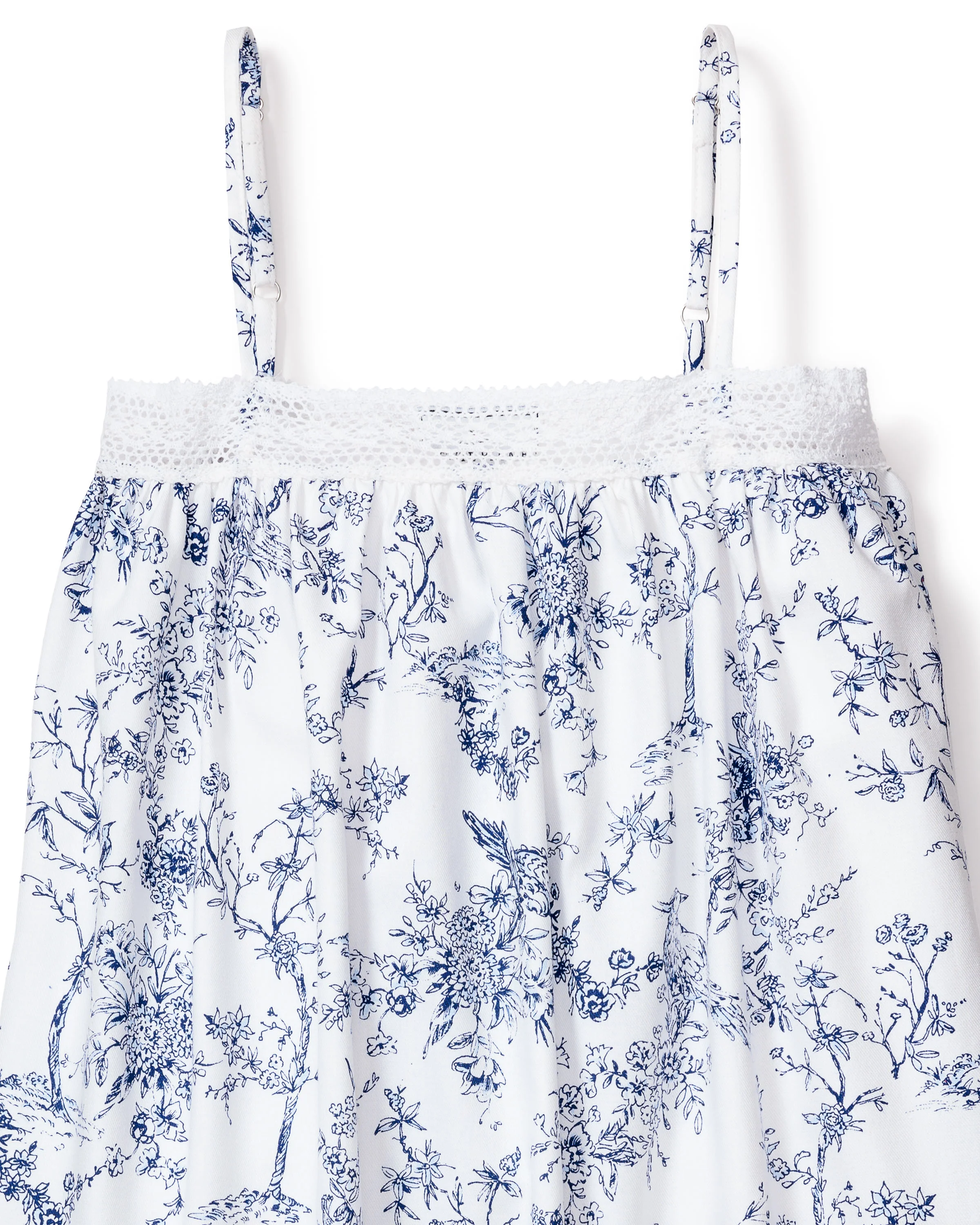 Girl's Twill Lily Nightgown in Timeless Toile - Image 6
