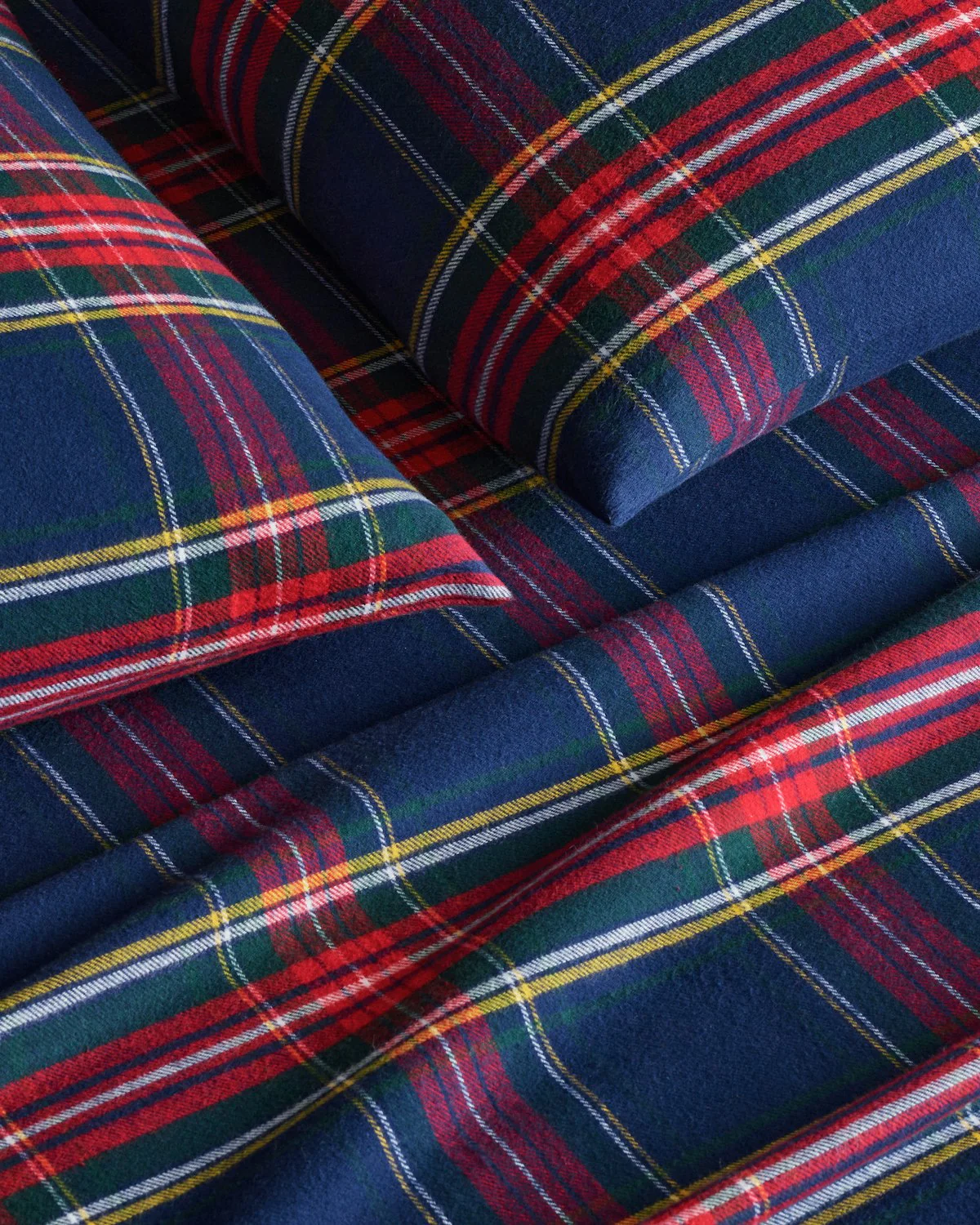 Flannel Sheets in Windsor Tartan - Image 4