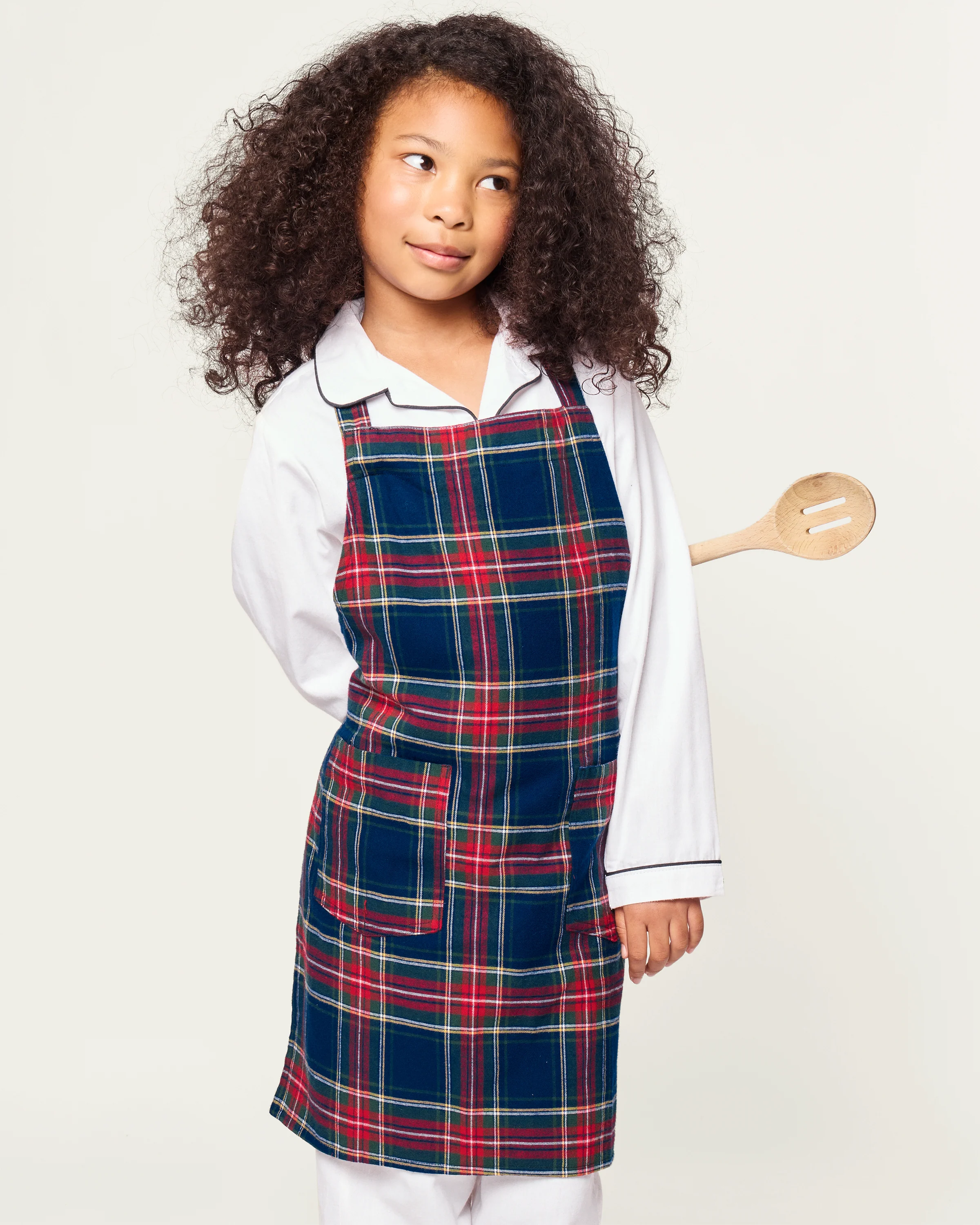 Kid's Apron in Windsor Tartan - Image 2