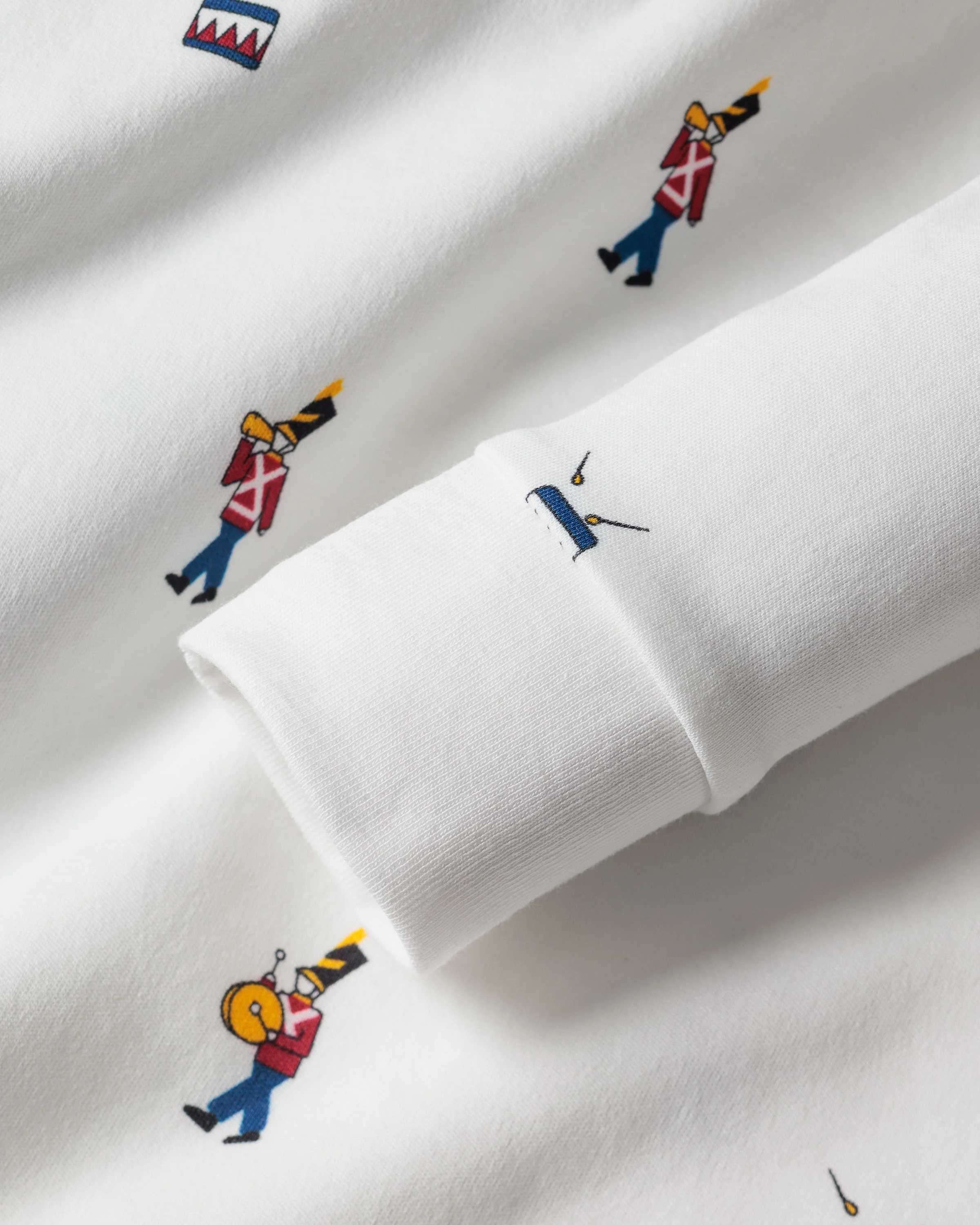 Kid's Pima Snug Fit Pajama Set in Toy Soldier - Image 8