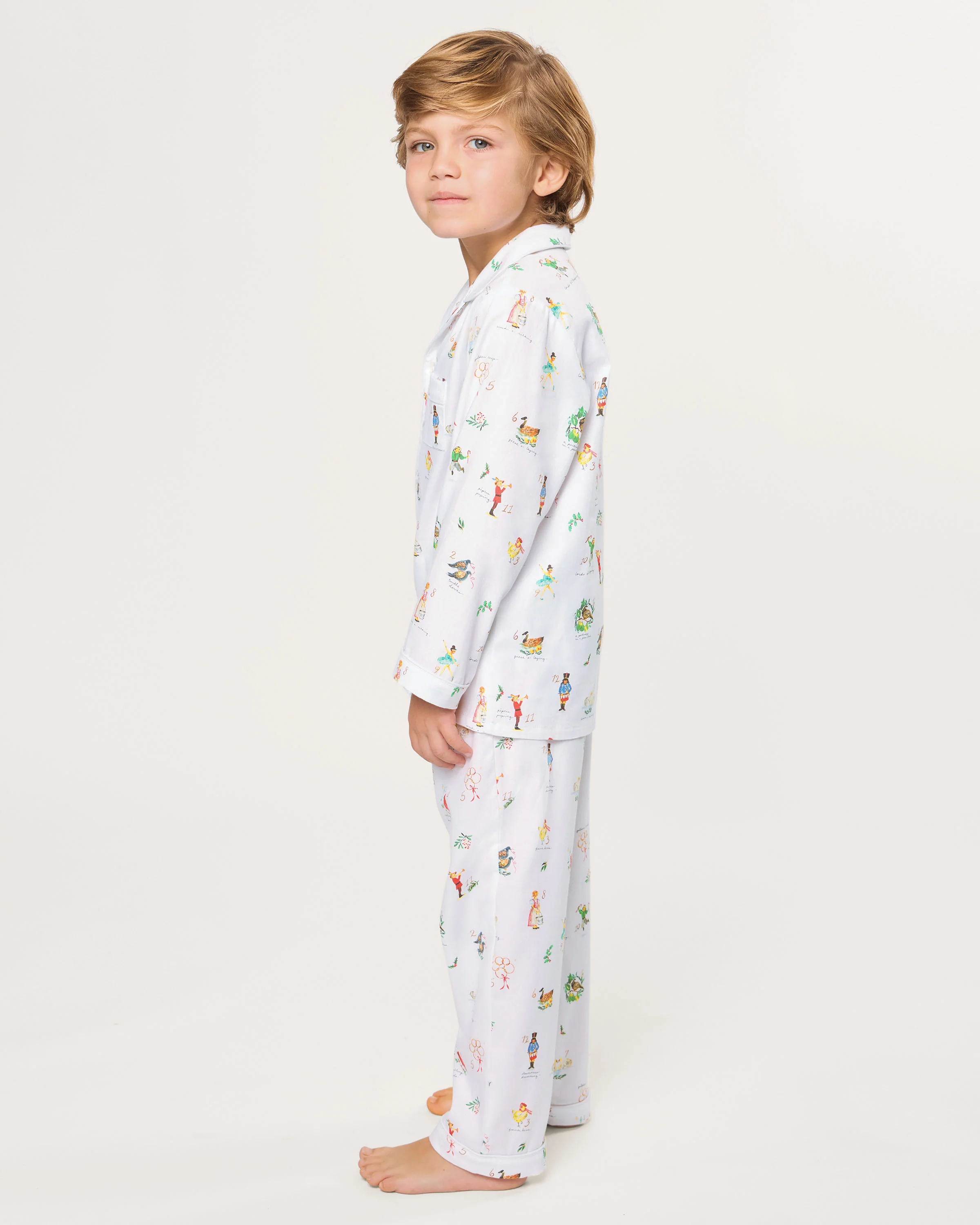 Kid's Twill Pajama Set in 12 Days of Christmas - Image 4