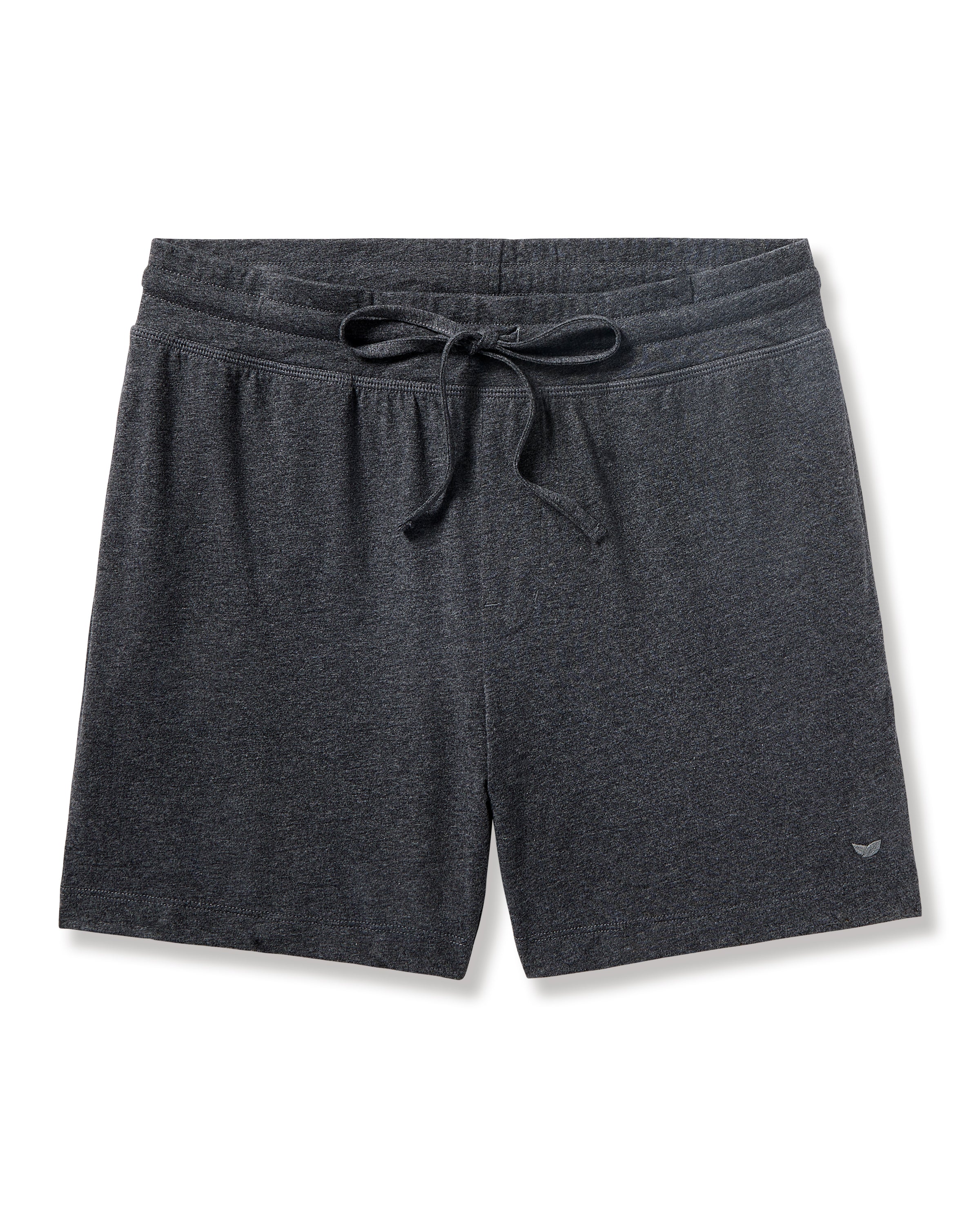 Men's 5" Pima Short in Dark Heather Grey