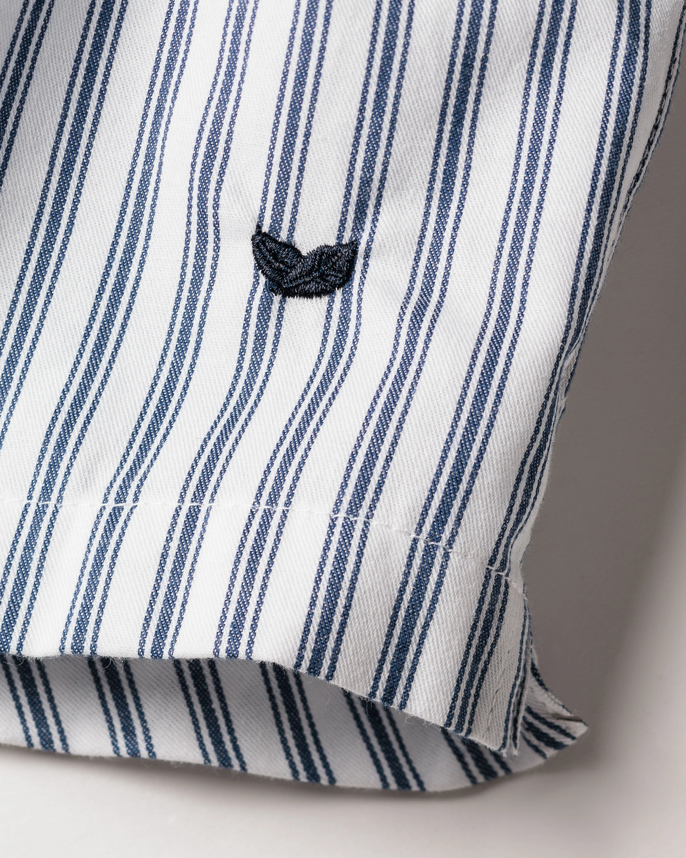 Men's Twill 3 Pack Boxers in Navy - Image 3