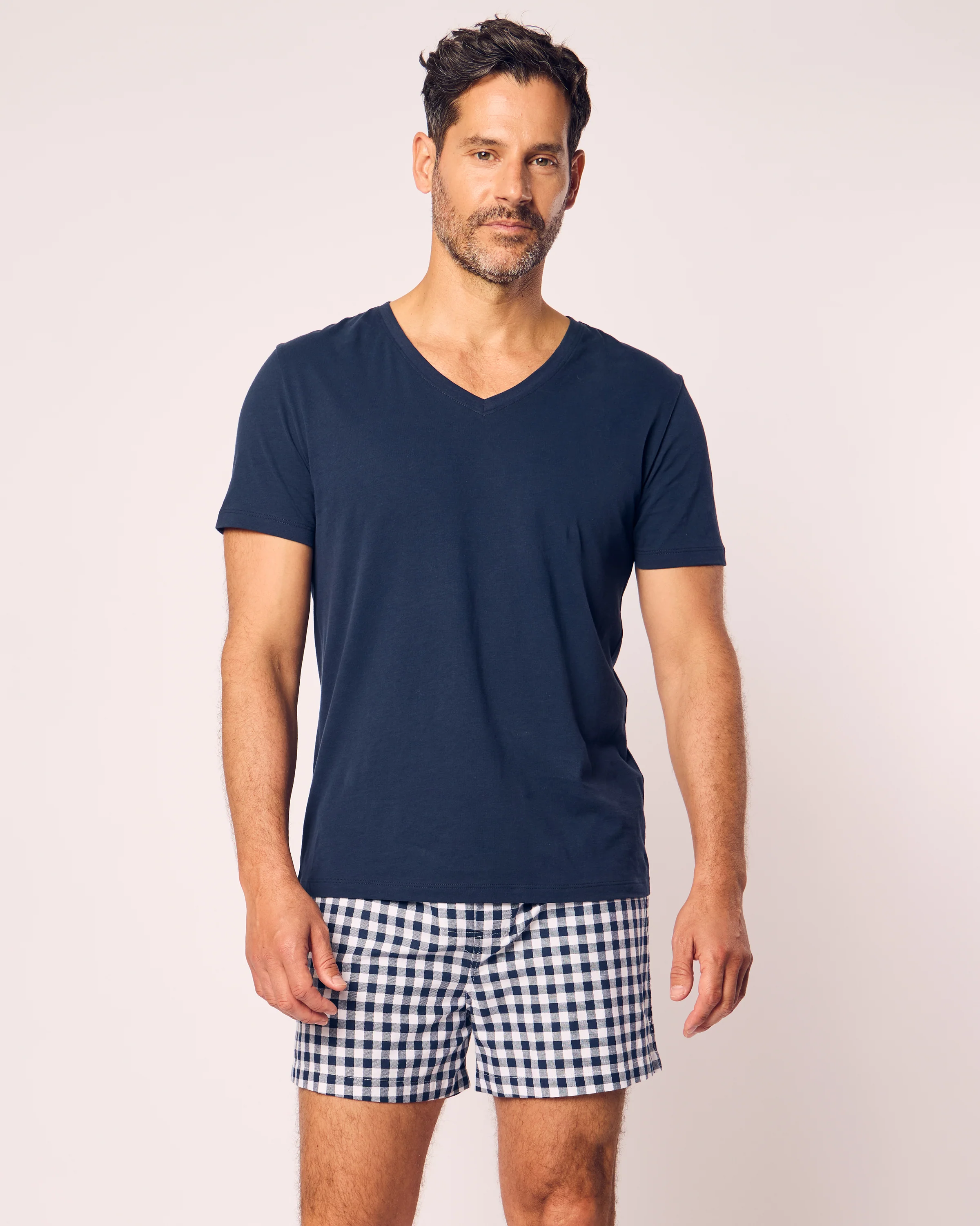 Men's Twill 3 Pack Boxers in Navy - Image 6