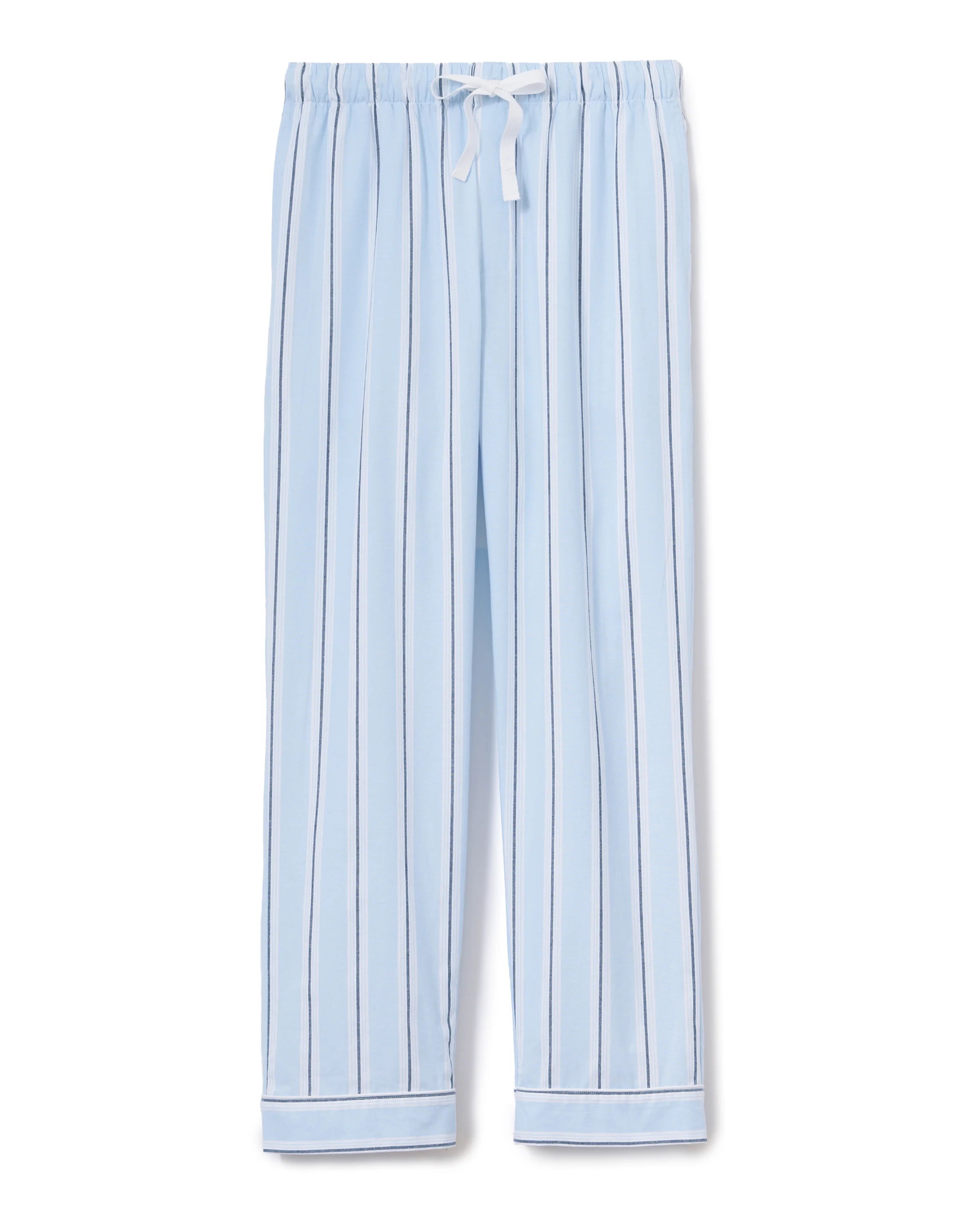 Men's Twill Pajama Pants in Coastal Stripe - Image 6