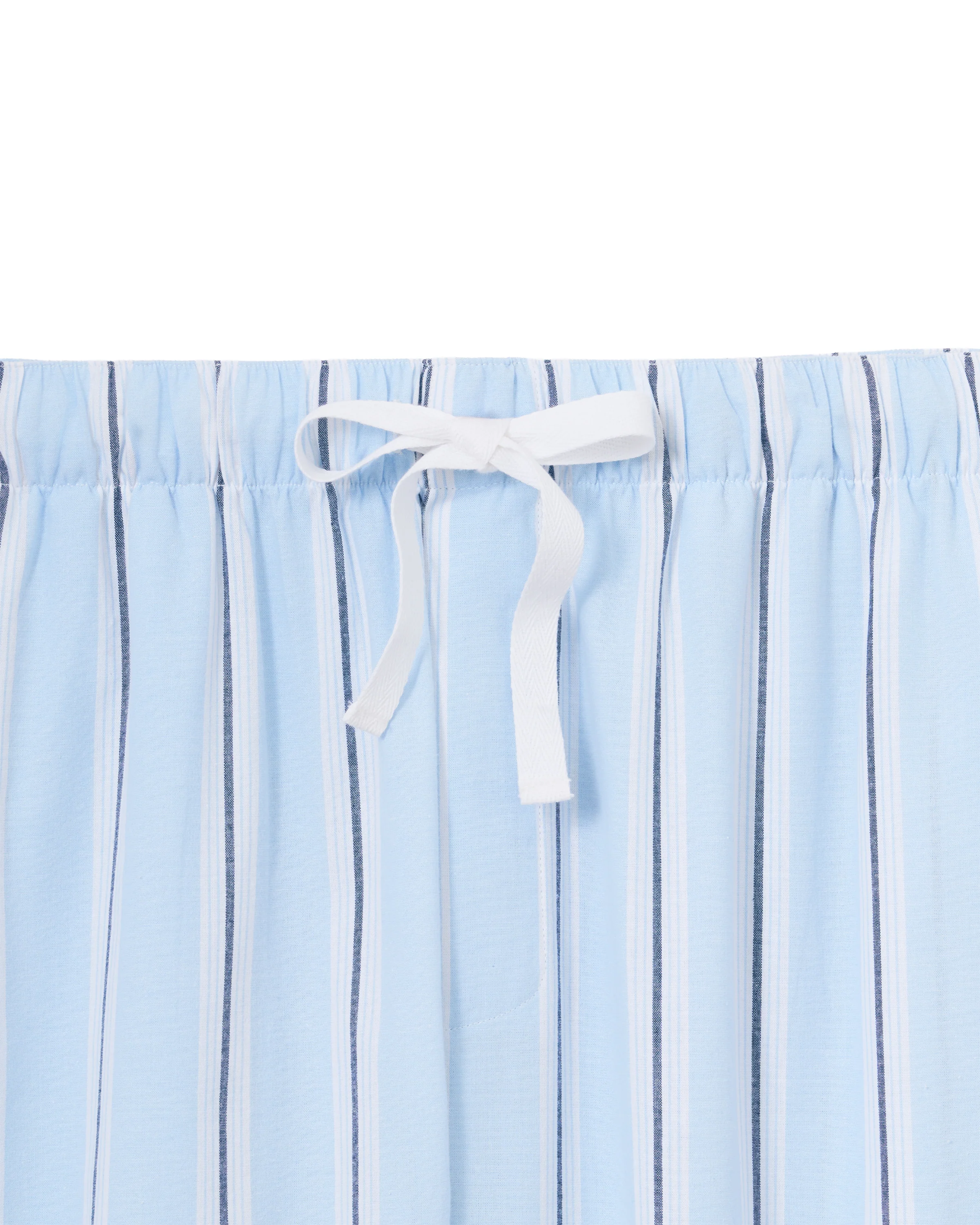 Men's Twill Pajama Pants in Coastal Stripe - Image 7