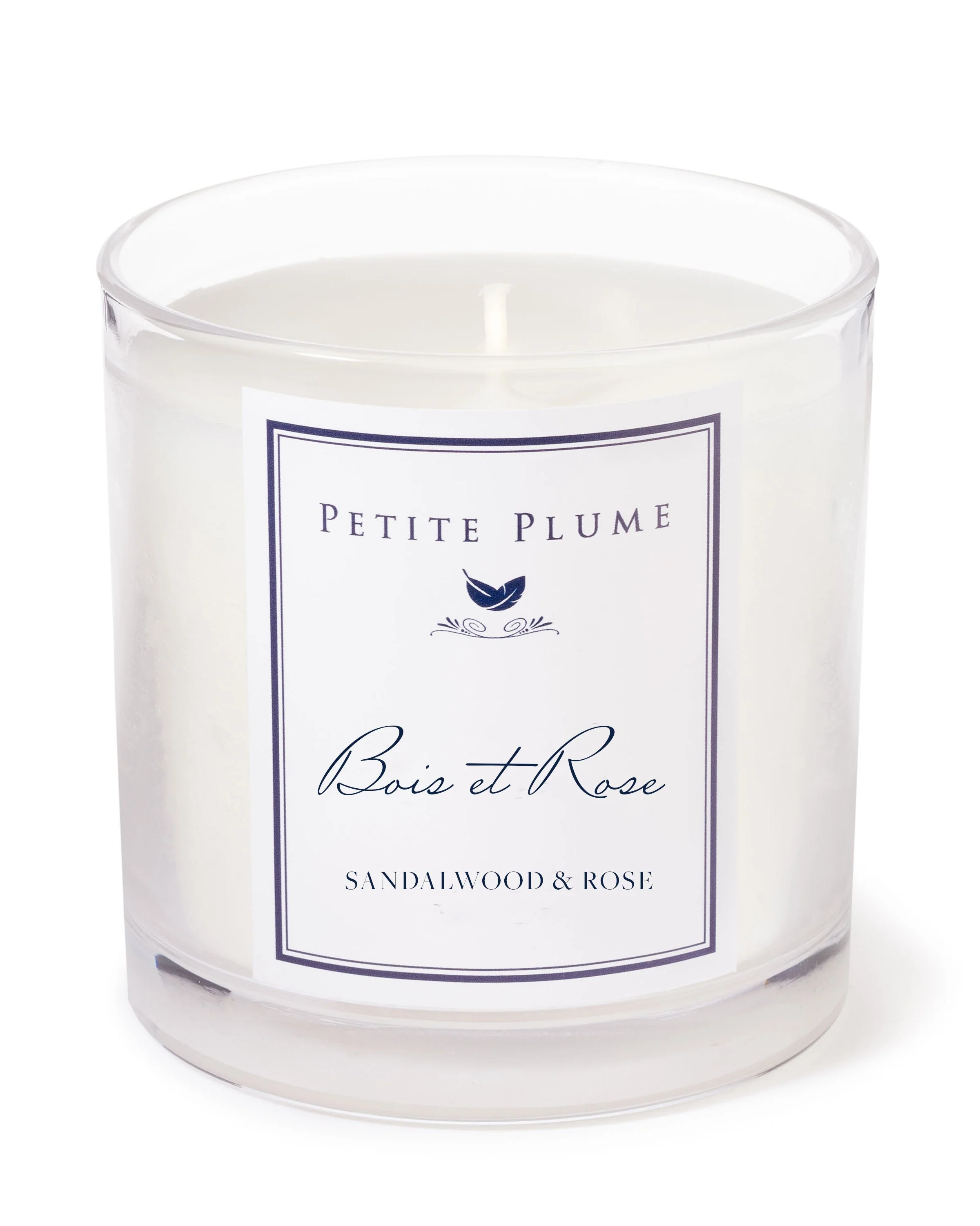 Petite Plume Bois et Rose Candle - Image 3