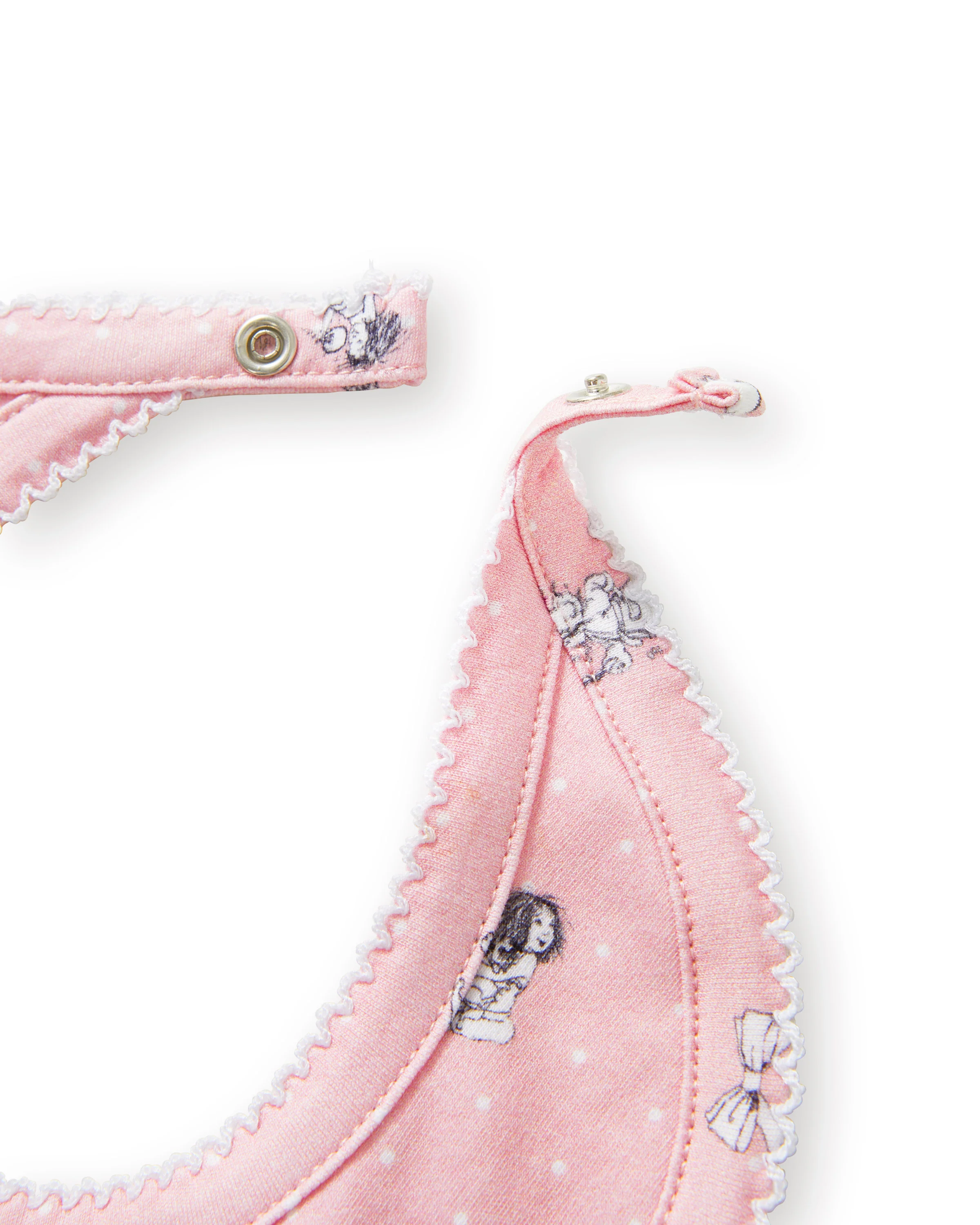 Petite Plume x Eloise Baby Pima Bib in Eloise Adventures - Image 2
