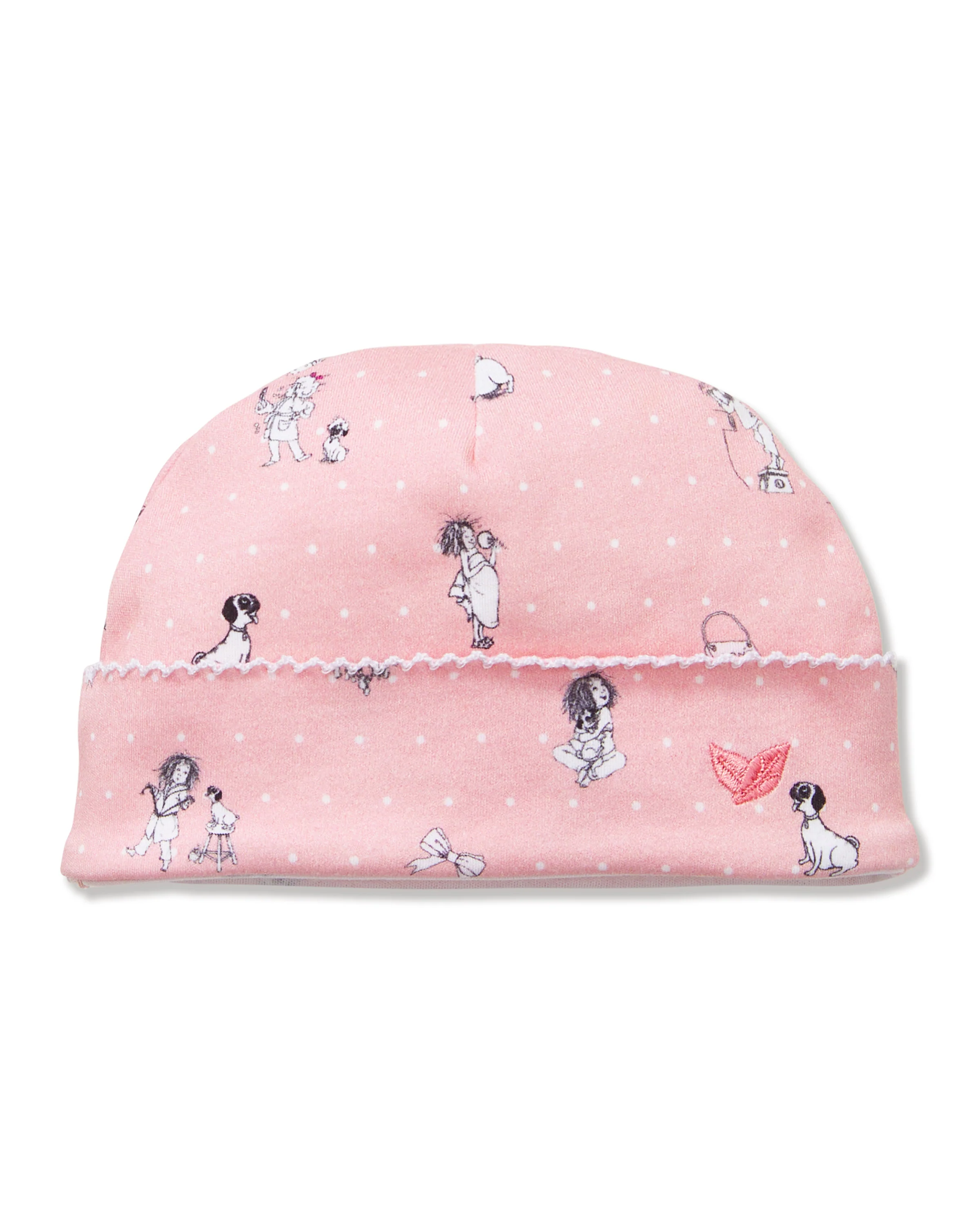 Petite Plume x Eloise Baby Pima Hat in Eloise Adventures