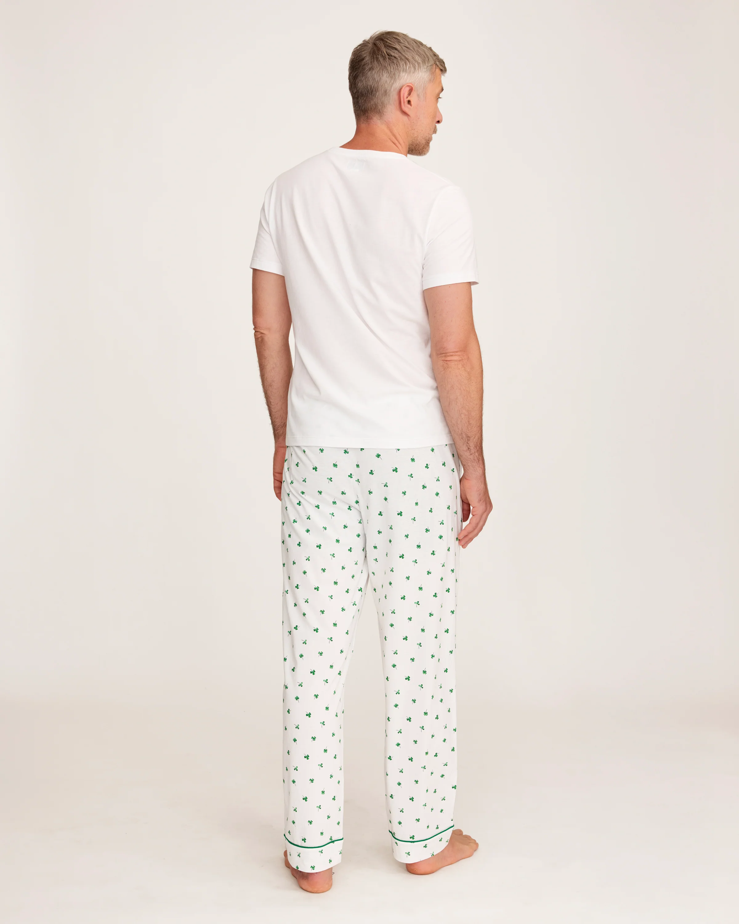 Men's Pima Pants in Shamrocks - Image 3