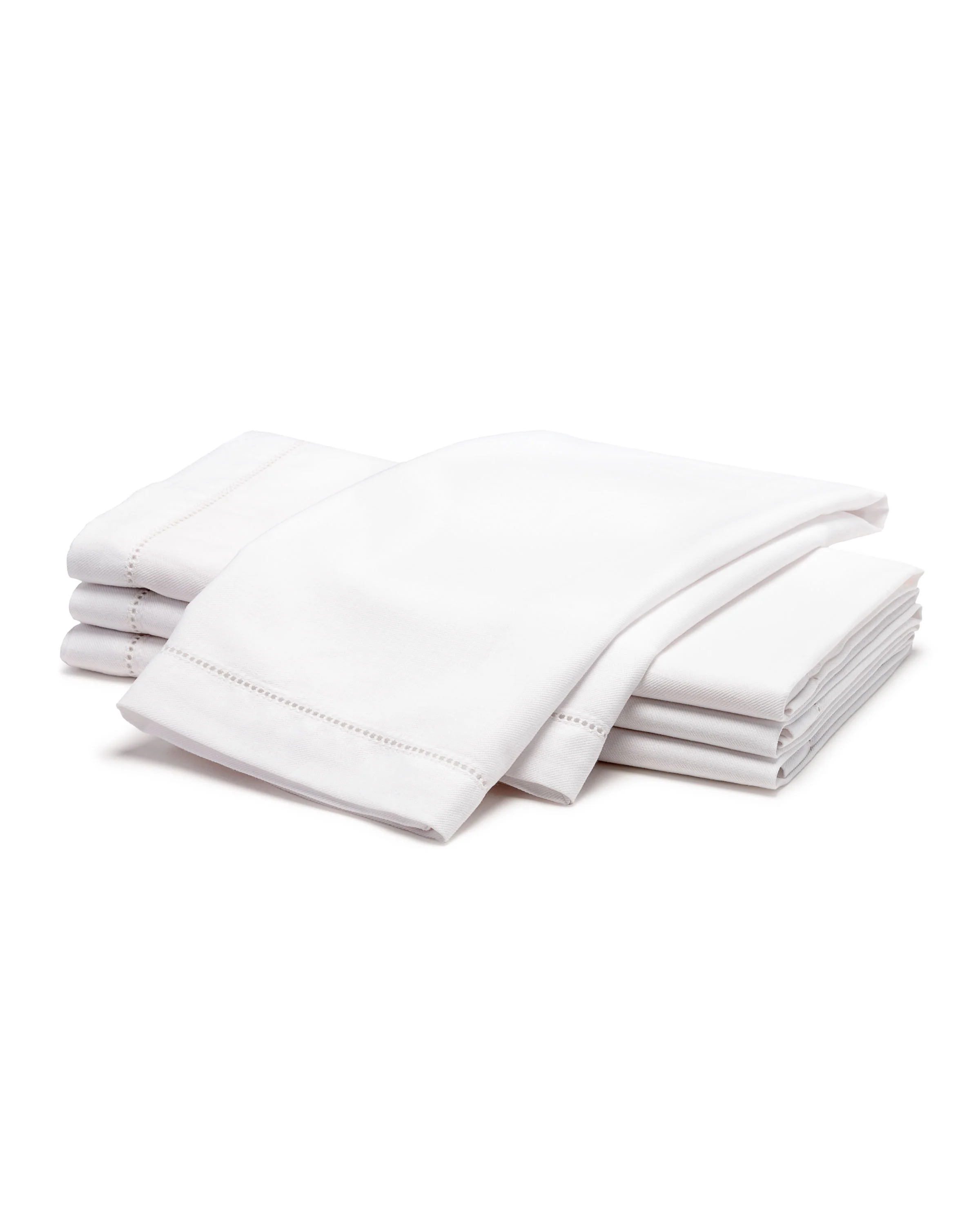 Signature Twill Napkins in White