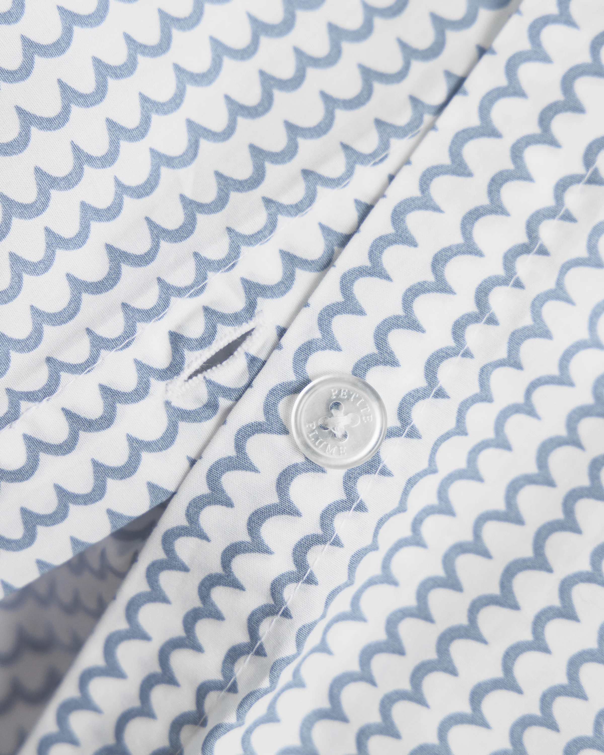 Luxe Premium Percale Duvet Set in La Mer - Image 3