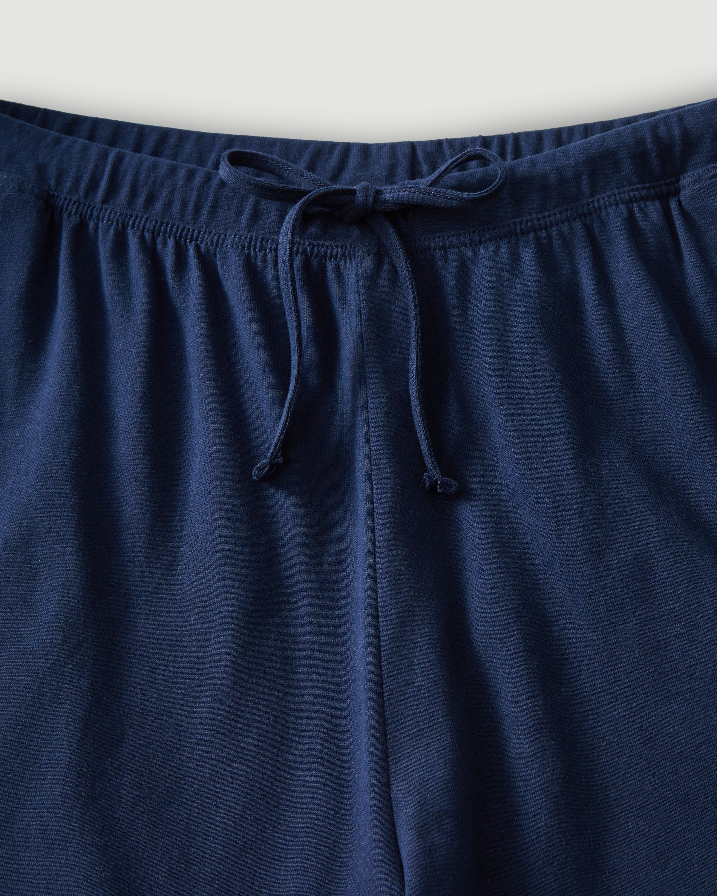 The Olivia Pima Short Set in Navy - Image 7