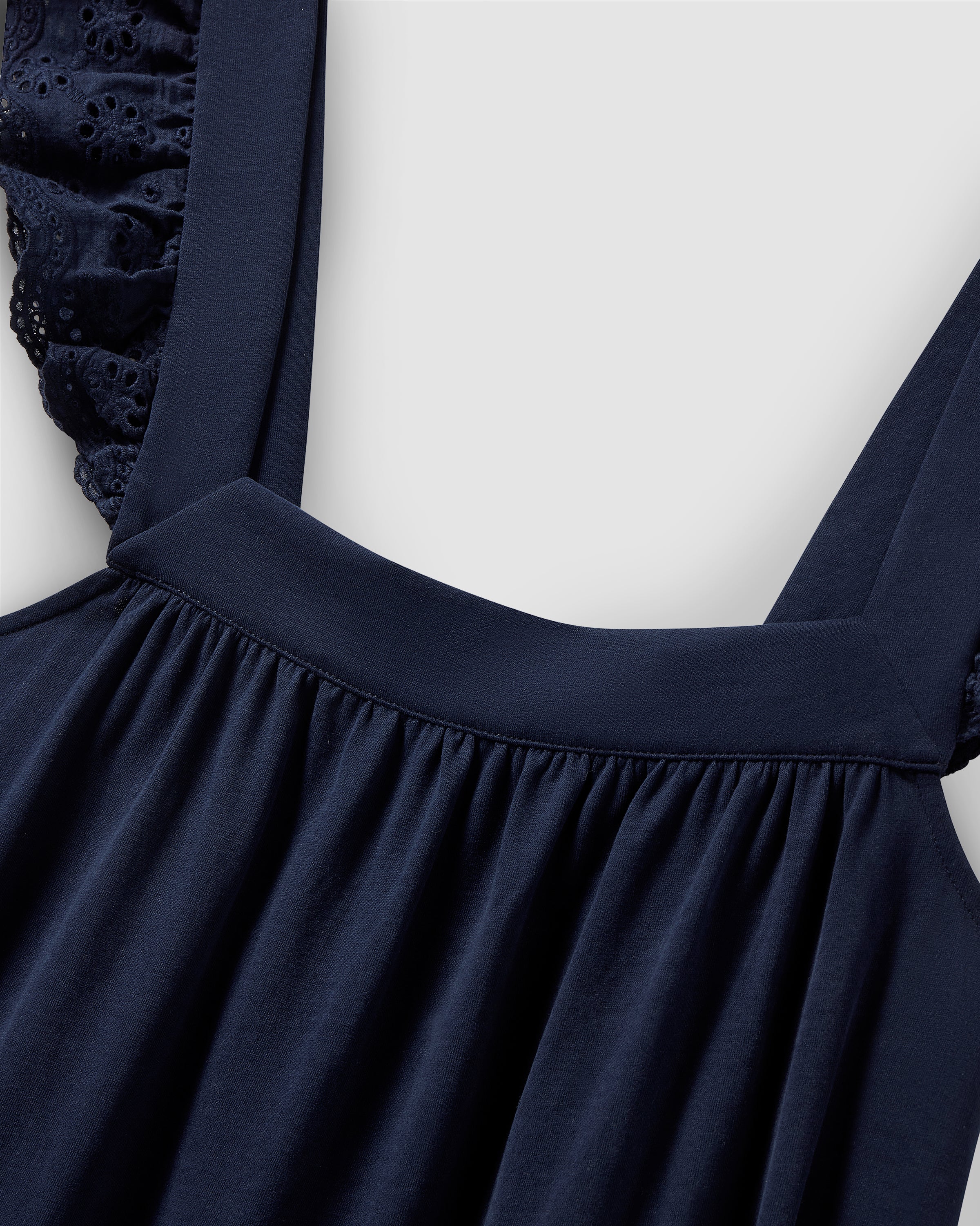 Women's Pima Clara Short Set in Navy - Image 6