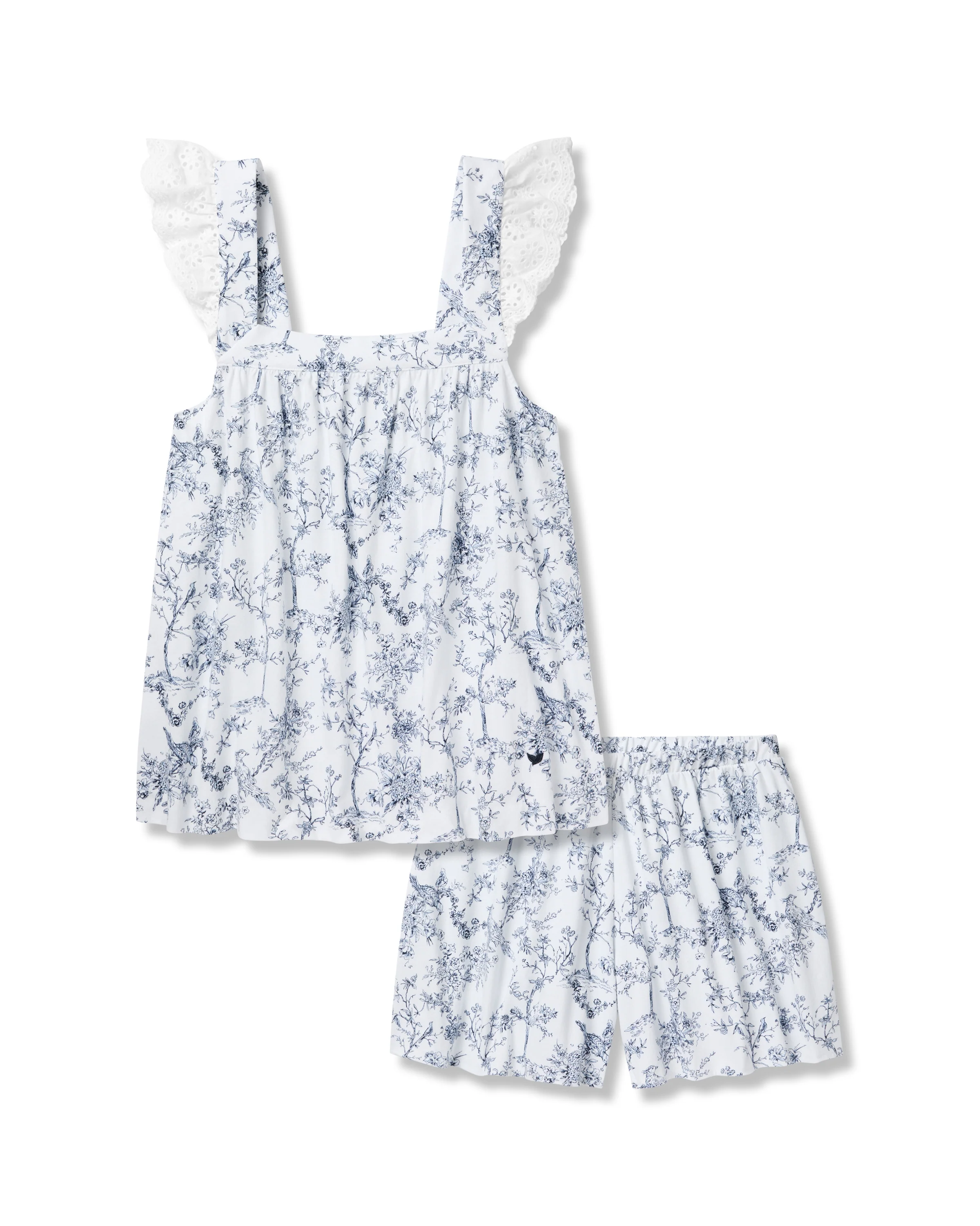 Women's Pima Clara Short Set in Timeless Toile - Image 6