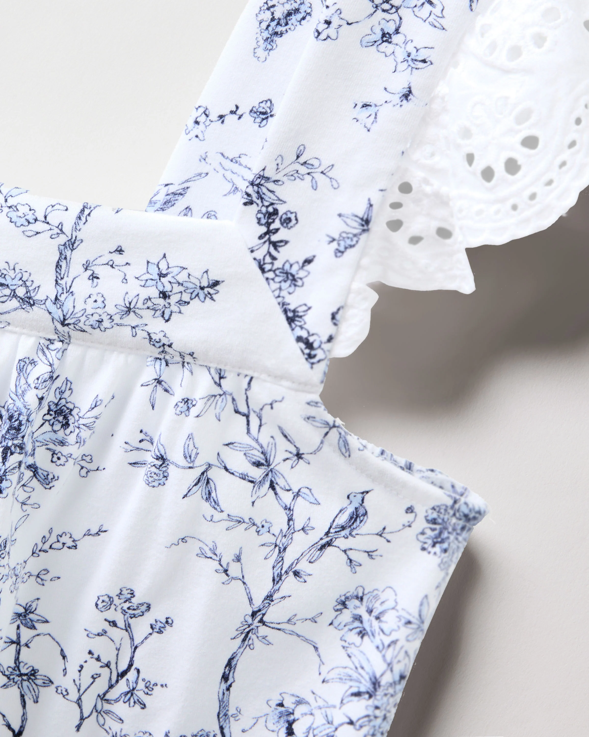 Women's Pima Clara Short Set in Timeless Toile - Image 7