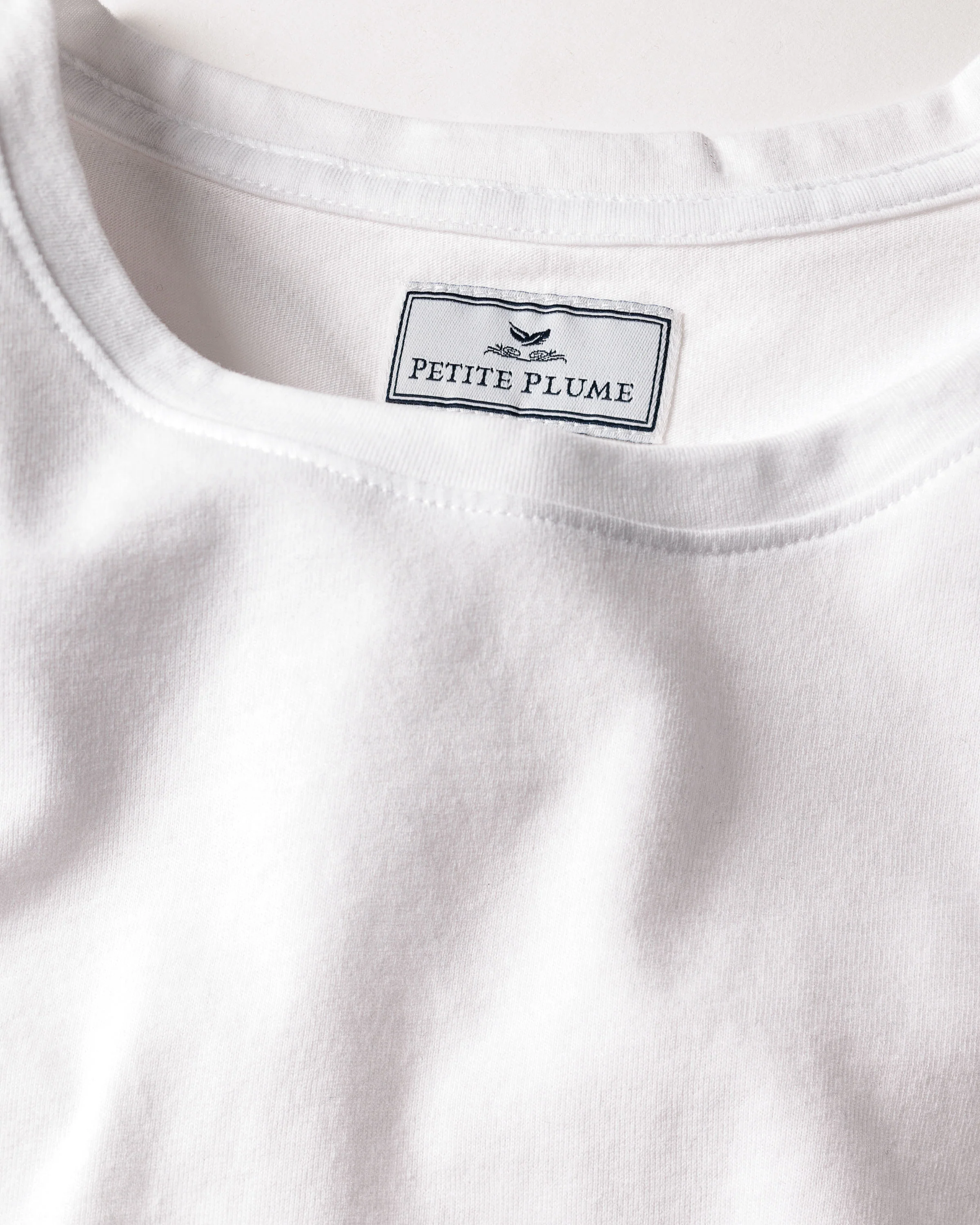 Women's Pima Long Sleeve Top in White - Image 5