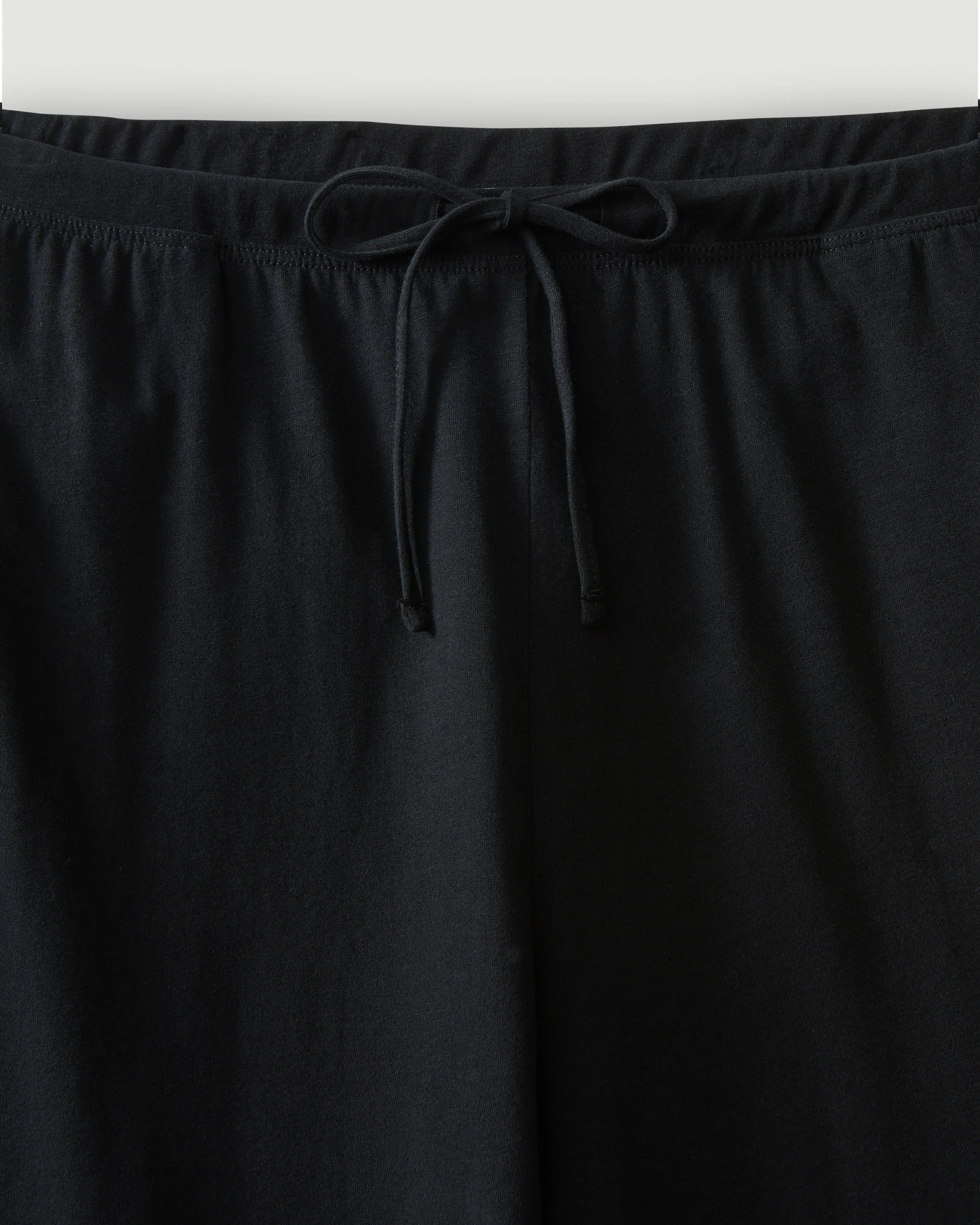 Women's Pima Wide-Leg Lounge Pant in Black - Image 5