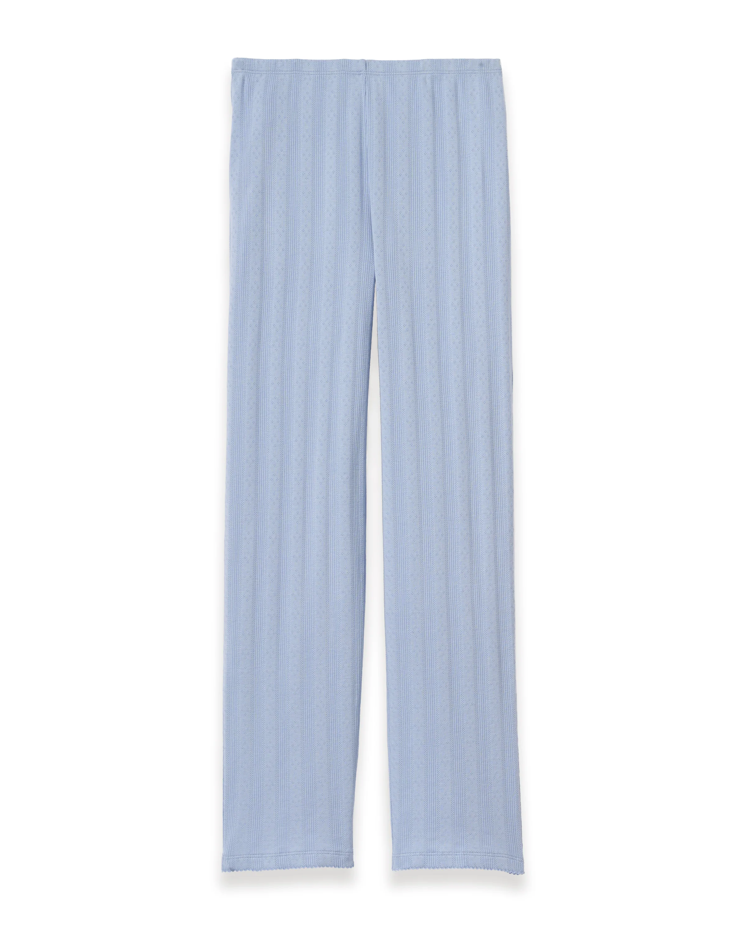 Women's Pointelle Pant in Periwinkle - Image 6