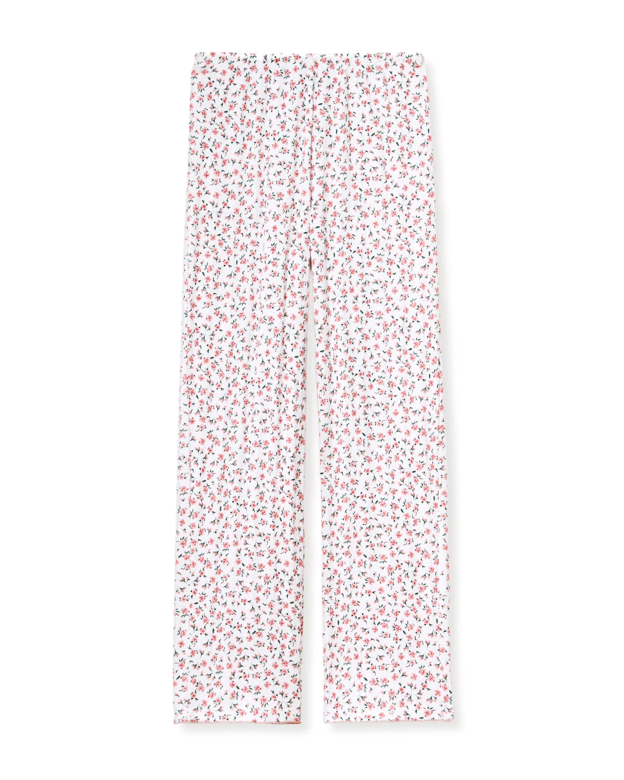 Women's Pointelle Pant in Pink Floral - Image 7