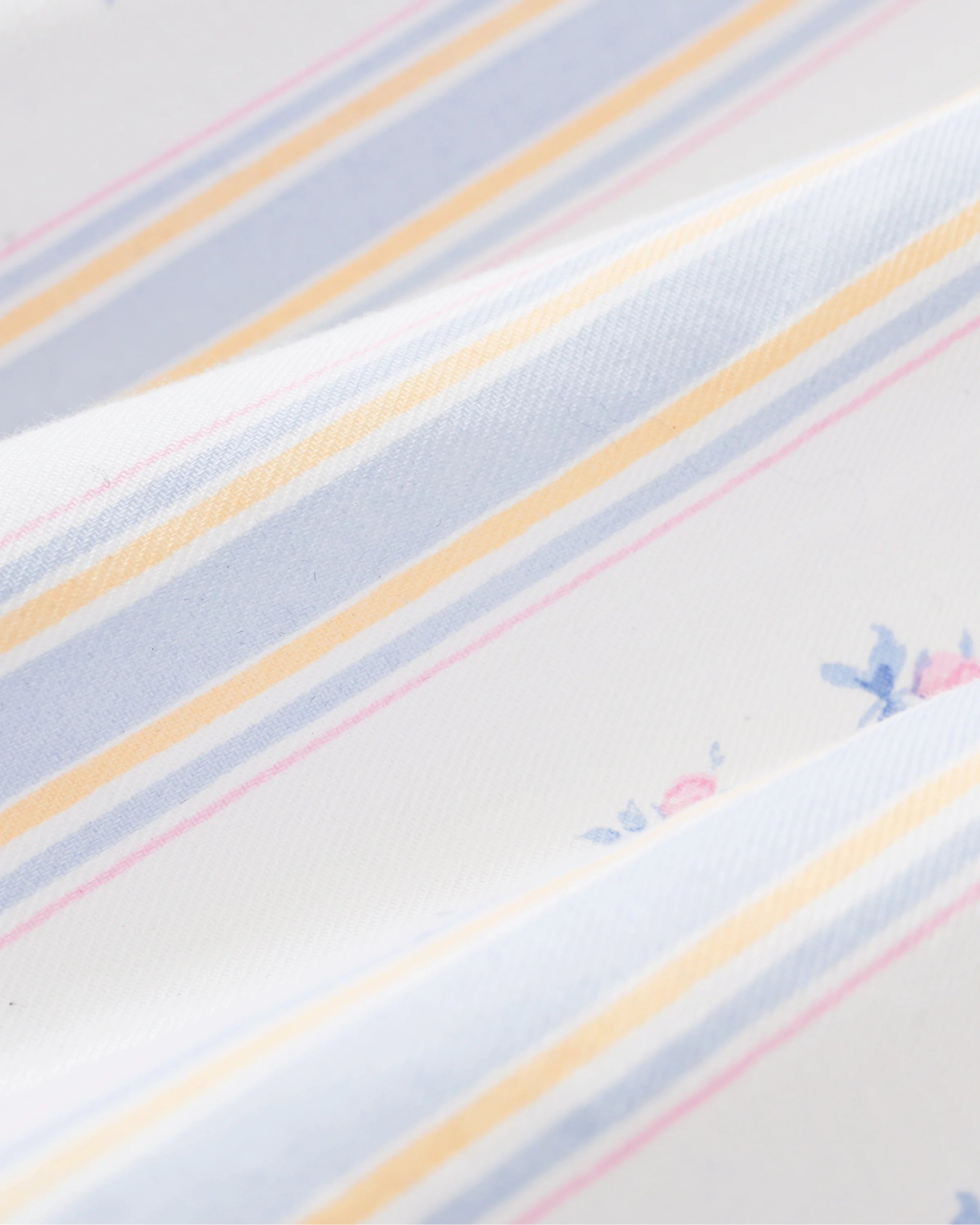 Women's Twill Clara Nightgown in Cottage Stripe - Image 7