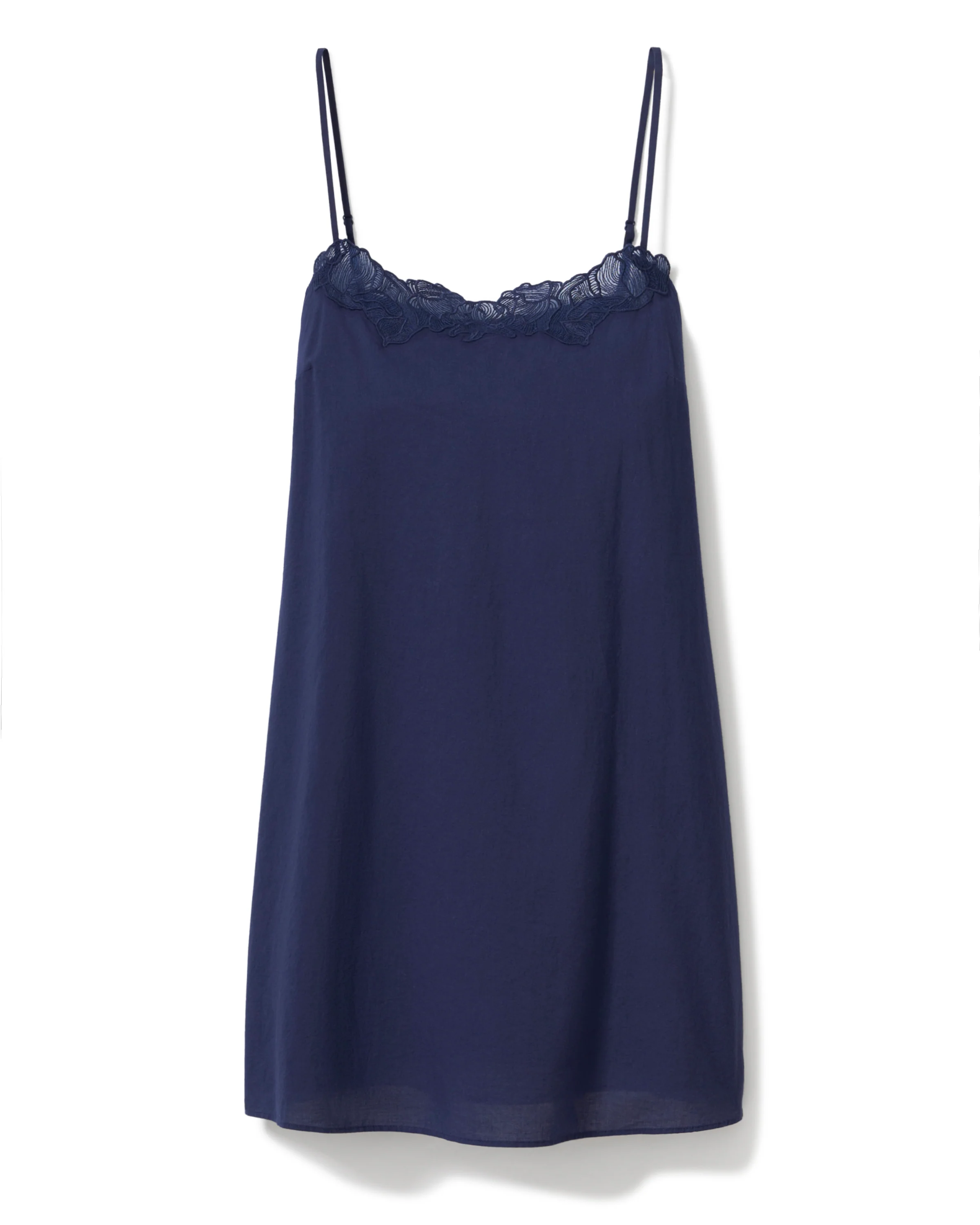 Women's Voile Fleur Slip in Navy - Image 6
