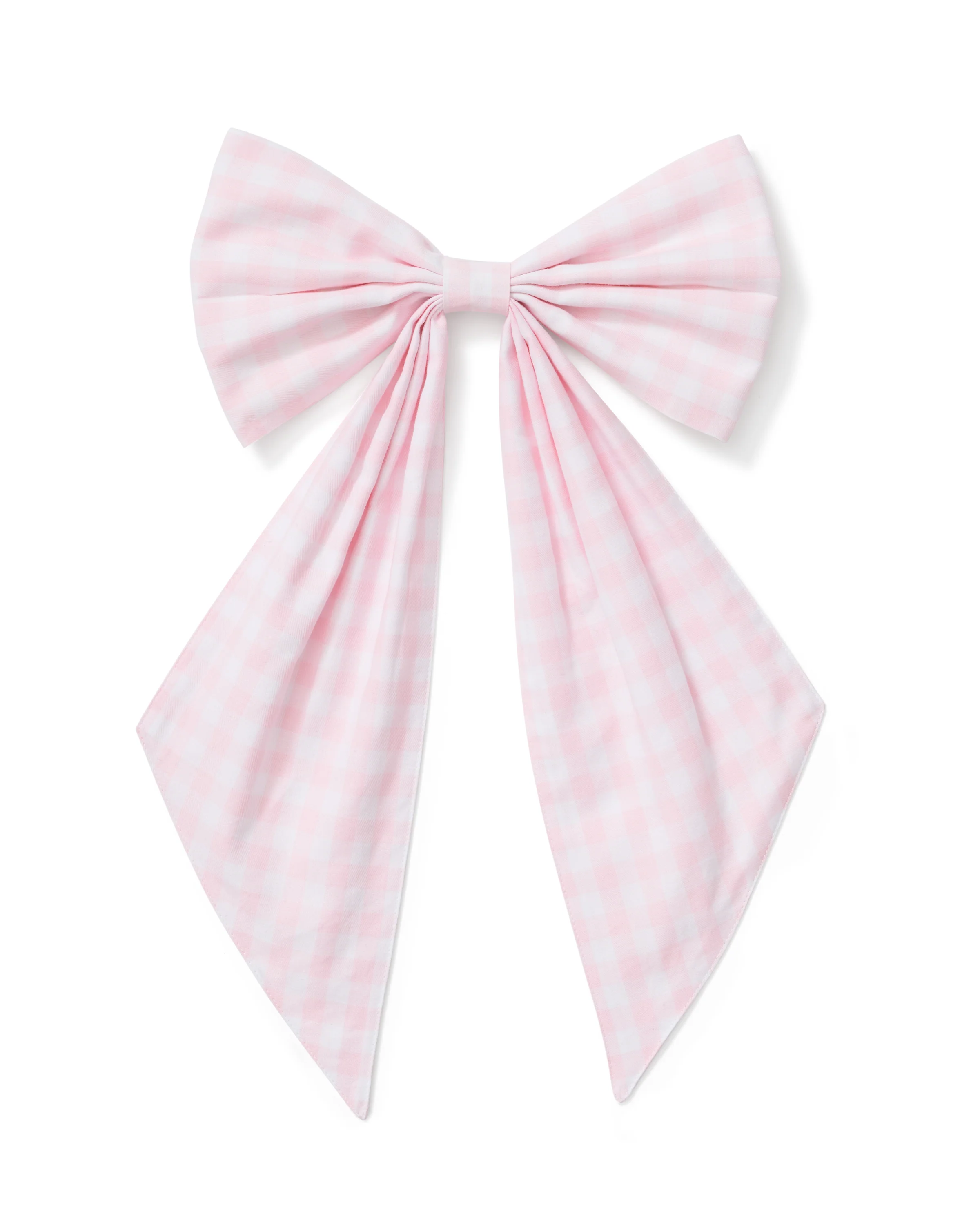 Easter Wreath/Basket Bow in Pink Gingham - Image 3